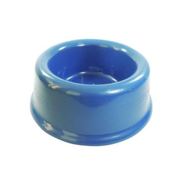 Imagem de Comedouro Furacão Pet Plástico Azul - 1000ml
