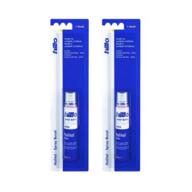 Imagem de Kit C2 Spray Menta Bucal Halital Fresh - Hillo