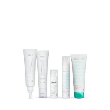 Imagem de Kit  Derma Creme Fluído Para Unhas Sabonete Loção Antacne Cuidados de 