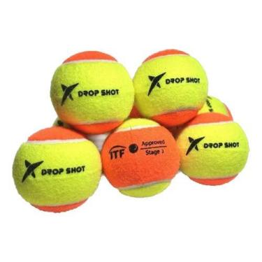 Imagem de Bola De Beach Tennis Drop Shot Original Com 10 Unidades