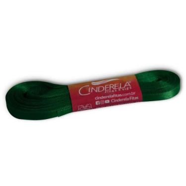 Imagem de Fita de Cetim 07MM 10M Verde Bandeira - Fitas Cinderela