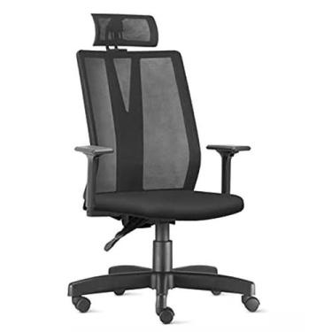 Imagem de Cadeira Addit Presidente Ergonômica Com Apoio NR-17 Frisokar Poliéster