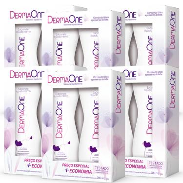 Imagem de Kit c/ 6 Packs - Sabonete Íntimo Dermaone 200ml