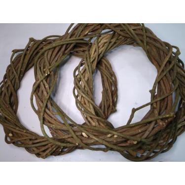 Imagem de Guirlanda de Cipó 36cm - Kit 03un - Artesanato Ana Maria