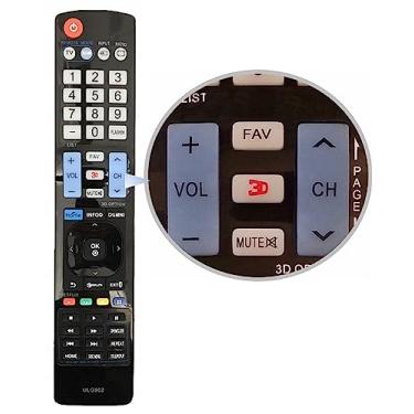 Imagem de Substituição de controle remoto universal para TVs LG e leitor de discos Blu-Ray LG - todos os modelos