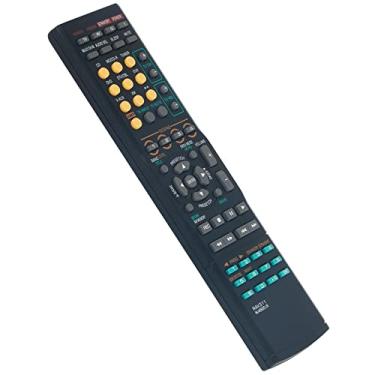 Imagem de Controle remoto de substituição RAV311 WJ40930 US adequado para receptor AV Yamaha RX-V361 RX-V361BL RXV361 RXV361BL HTR-6030 HTR-6030BL RXV-361 RXV-361BL RXV361/H HTR6030BL RXV36 1H HTR6030BL