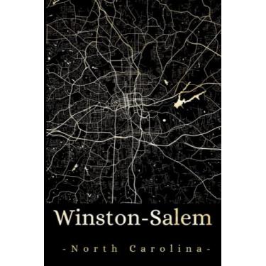 Imagem de Winston-Salem North Carolina: Your city, your region, your home! | Composition Notebook 6x9 lined 120 pages