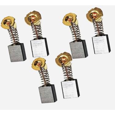 Imagem de Escovas de carbono 5007 mg adequadas para serra circular M-ki-a de 19 cm, 6 peças