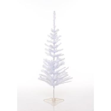 Imagem de Árvore de Natal Branca Tradicional, 84 Galhos, 118cm