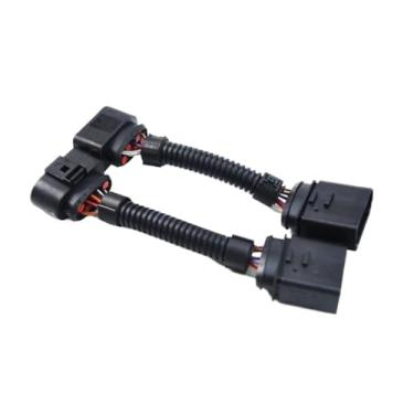 Imagem de Adaptador de carros de ajuste compatível com golf 7 6 golf7 mk7 mk6 faróis conectores pinos atualização compatível para golf 7.5 farol r-line(Golf 7 2013-2017)