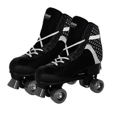 Imagem de Patins  Ajustável 31 a 34 Preto - Fenix RL-06