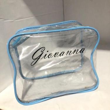 Imagem de Kit com 15 MINI necessaire PERSONALIZADA 15X12 - Gii Matos Makeup 