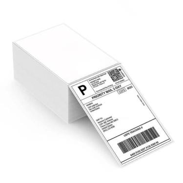 Imagem de Etiquetas Térmicas 1.000 10x15 Cm Formato Resma Serrilha - Mebusque