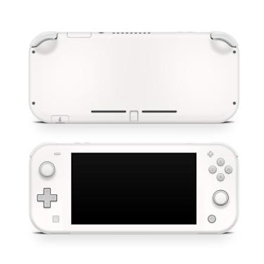 Imagem de Tacky Design Película de cor sólida compatível com o envoltório Nintendo Switch Lite, película lisa minimalista para Nintendo Switch Lite, decalque de vinil premium 3M (marfim macio)