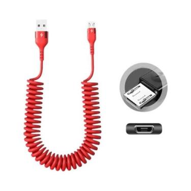 Imagem de Cabo USB Tipo C e Micro USB com Carregamento Rápido 66W 5A - Telescópi