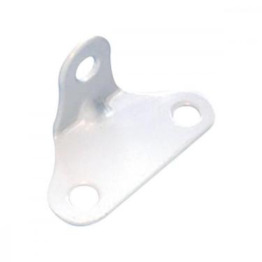 Imagem de Cantoneira P/Moveis Zamar Fix 3Furos Branco C/50