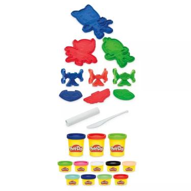Imagem de Massa de Molelar Play-Doh Kit de Heróis PJ Masks - Hasbro