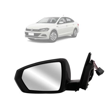 Imagem de Retrovisor polo virtus 17/21 eletrico p/ pintar Esquerdo EB971
