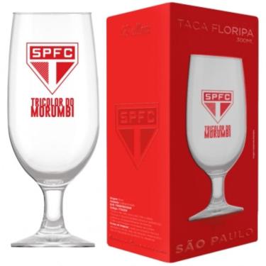 Imagem de Taça De Cerveja Floripa Do São Paulo Fc Em Vidro 300Ml Caixa
