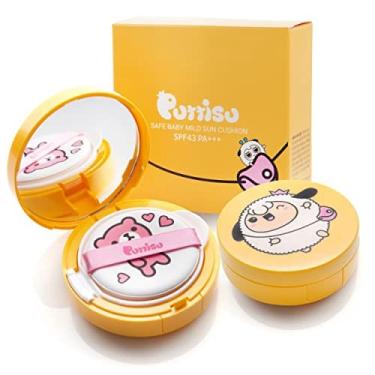 Imagem de Puttisu Safe Baby Almofada solar suave SPF50 pa + + + uvb & uva Proteção Protetor Solar Físico para Bebês e Crianças (1 Pack)