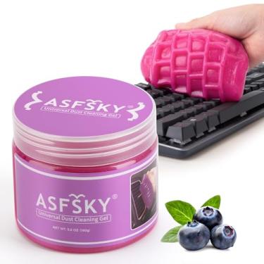 Imagem de ASFSKY Limpador de teclado, gel de limpeza universal, geleca para detalhar o interior do carro, limpeza de pó, limpador, toalhetes, trocas para PC, tablet, laptop, teclados, câmeras, saídas de carro,