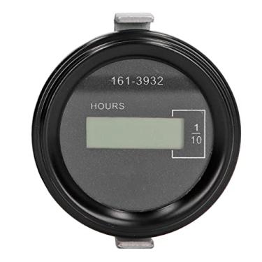 Imagem de Timer Remoto Eletrônico da Escavadeira, Medidor de Hora de LCD para Equipamentos Pesados ​​de Lagarta, Suporta o Tempo de Indução da Gasolina e o Tempo Atual, Com Chip Embutido,