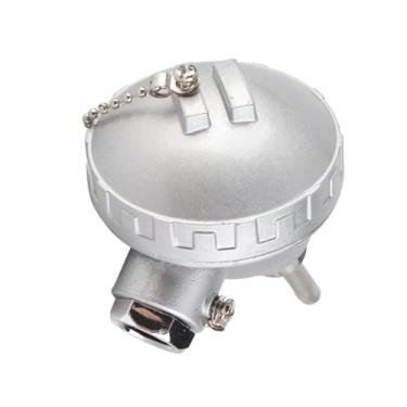 Imagem de Resistência Temperatura Detector, 1/2 ''NPT Rosca Termopar Terminal Cabeça, Sonda de Aço Inoxidável, -200~450 ℃, Alto Desempenho, Fácil Instalação, PT100 Sensor, (Tubo