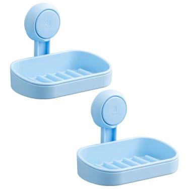Imagem de TAILI Suporte de barra de saboneteira Ventosa, SoapSaver com potente sucção a vácuo, suporte de esponja para chuveiro, banheiro, banheira e pia de cozinha, acessórios universais para chuveiro, sem