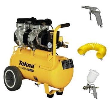 Imagem de Compressor de Ar Motor 2,5HP 24 Litros CPSH9025 Com Kit Acessórios TEK