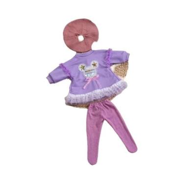 Imagem de Roupas De Boneca Bebê Reborn De 55cm, Acessórios De Boneca De Brinqued