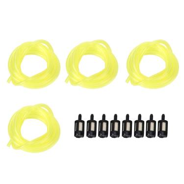 Imagem de Motosserra Combustível Filtro Gás Linha Mangueira Substituição Kit Alta Qualidade Durável Plástico Combustível Linha Set com Vários Tamanhos para Aparadores de Motosserras e