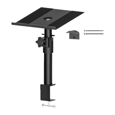 Imagem de KiBcsLic Suporte de Mesa para Alto-falantes com Ajuste de Altura E Inclinação, 1 Pedaço