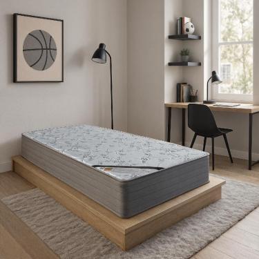 Imagem de Colchão Solteiro Lux Molas Ensacadas 088x188x24 Bom Pastor