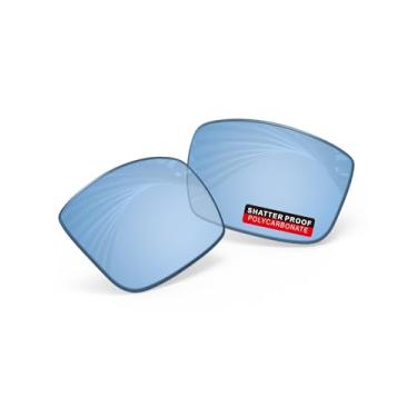 Imagem de iLikeo Lentes de reposição PRO+ de policarbonato não polarizadas para óculos de sol Oakley Gascan OO9014 - HD Blue