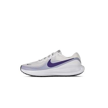 Imagem de Nike Tênis de corrida feminino Revolution 8 Road, Branco/Court Purple-ghost-black, 40