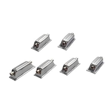 Imagem de MERIGLARE 6x Suportes para Caixa, Ferragens Duplas, Peças de Percussão, Acessórios de Manutenção para Instrumentos Musicais, Resistente, Substituição