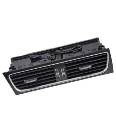 Imagem de Riloer Ventilações de saída de ar condicionado do painel frontal, substitui 8KD820951, 8KD 820 951, 8T1820951C, compatível com Audi A5 2008–2016, compatível com Audi A4L 2009–2016, 1 peça (meio)