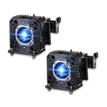 Imagem de Woprolight Para lâmpada Panasonic HS420W original duas peças ET-LAD120 lâmpada de projetor com caixa para Panasonic PT-DZ870 PT-DW830 PT-DX100