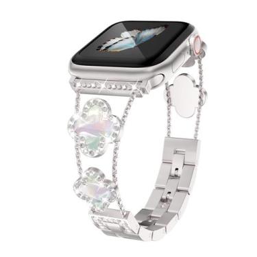 Imagem de Pulseiras Smartwatch Musk-MSKR Starlight Cool para mulheres Apple Watc