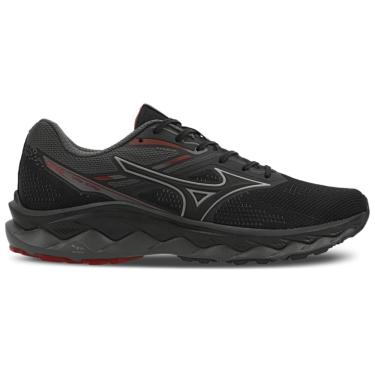 Imagem de Tênis Mizuno Wave Way 5 - Masculino - 41 - Preto-Cinza