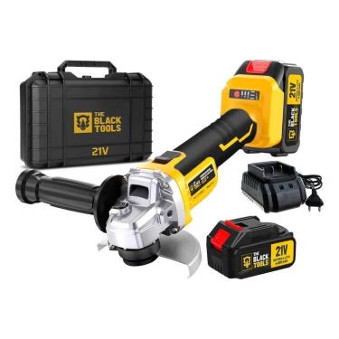 Imagem de 5X Esmerilhadeira Lixadeira Angular Sem Fio A Bateria 4000Ma