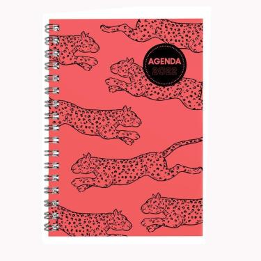 Imagem de Agenda 2022 Capa Dura 21X14,5Cm Espiral A5 Animal 176 Folhas