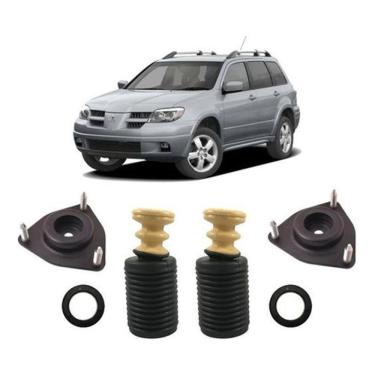 Imagem de Kit 2 Batente Coxim Dianteiro Airtrek 2003 2004 2005 2006 07