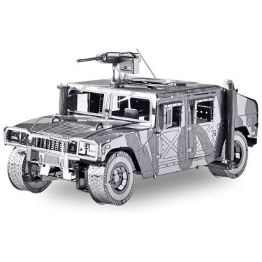 Imagem de Piececool Quebra Cabeças 3D Carro Militar para Crianças e Adultos, 78 Peças