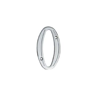 Imagem de Numero Residencial Cromado 13Cm 0 Uniao Mundial