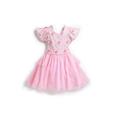 Imagem de MONICA + ANDY Vestido de tule Disney orgânico para bebês, Disney Ariel, 18 Meses