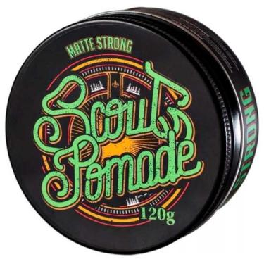 Imagem de Scout Pomade Matte Strong 120G - Efeito Seco Alta Fixação