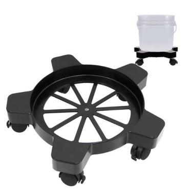 Imagem de Bucket Dolly CNQLIS de 5 galões com 5 rodízios giratórios de laminação