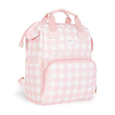 Imagem de Mochila de Maternidade Just Baby Multifuncional Vichy Rosa