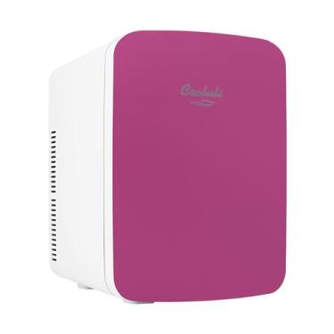 Imagem de Cooluli Mini geladeira de 15 L para quarto - carro, mesa de escritório e dormitório universitário - Cooler e aquecedor portátil de 12 V para alimentos, bebidas, cuidados com a pele, beleza e maquiagem